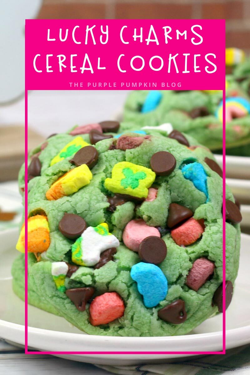 Lucky Charms Cereal Cookies