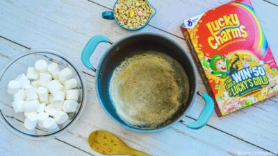 Lucky Charms Process - Melt Butter