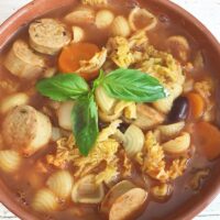 Sausage Minestrone Soup