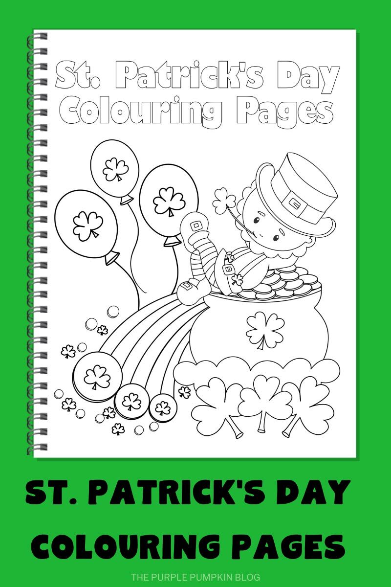 Colouring Pages for St. Patrick's Day