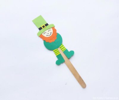 Completed Leprechaun Puppet