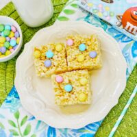 Easter Rice Krispies Squares