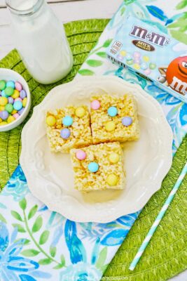 Easter Rice Krispies Squares