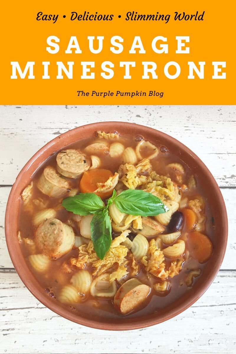 Easy Delicious Slimming World Sausage Minestrone