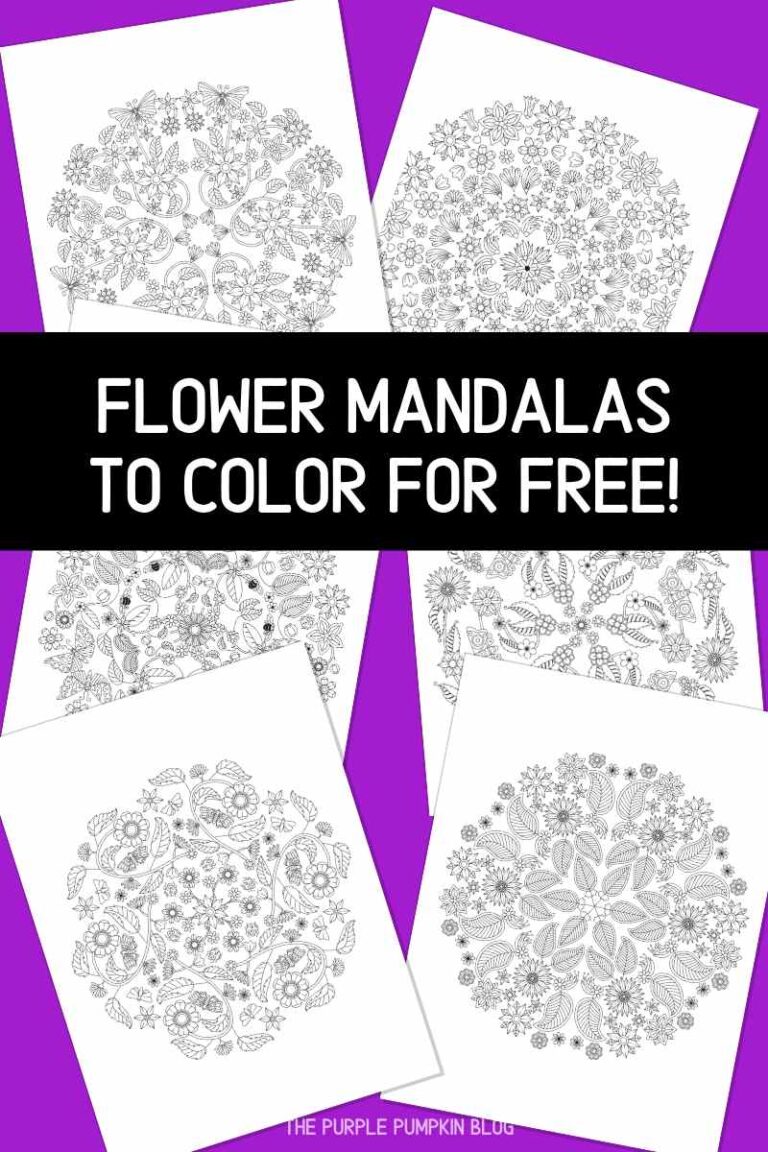 Free Printable Flower Mandalas To Color | Free Printable Mandalas