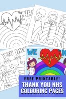 Thank You NHS Colouring Pages - Free Printables!