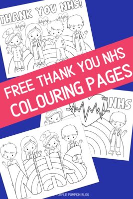 Thank You NHS Colouring Pages - Free Printables!