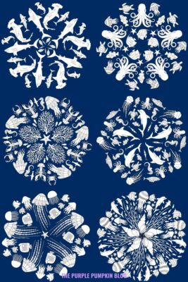Free Ocean Mandalas to Print &amp; Color! | Free Printable Mandalas