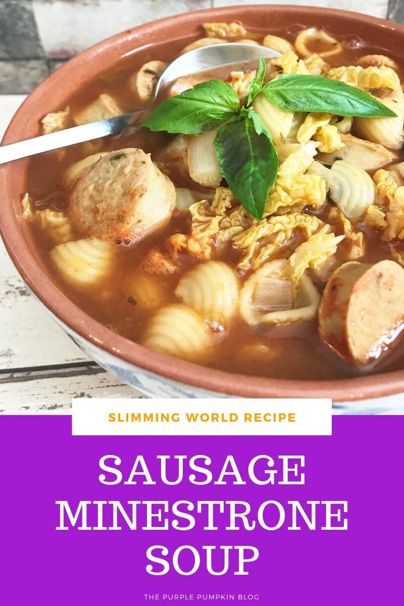 Slimming World Recipe Sausage Minestrone Soup