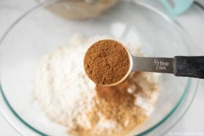 adding cinnamon