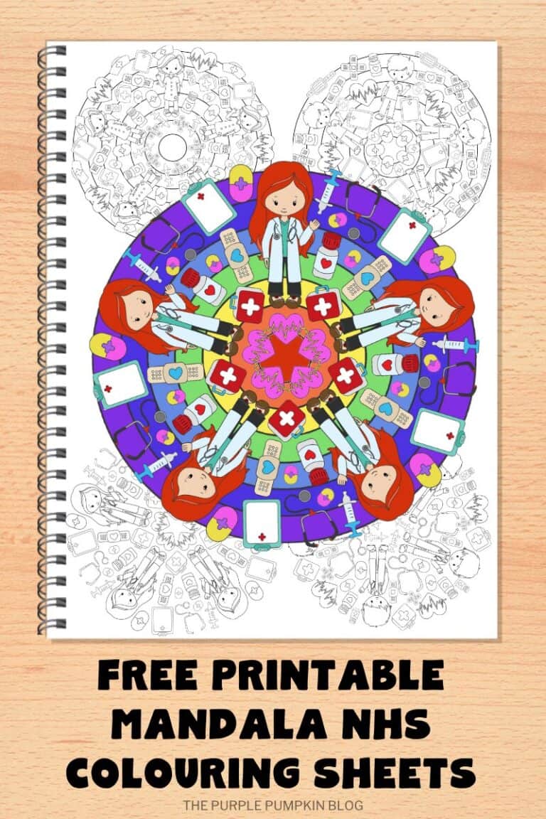 Free Printable Rainbow Bunting Flags/Pennants