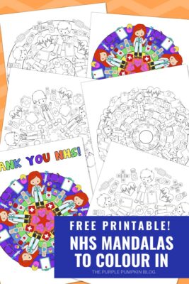 NHS Colouring Sheets - Healthcare Mandalas to Colour!
