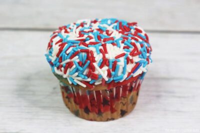 Red White and Blue Cupcake Sprinkles