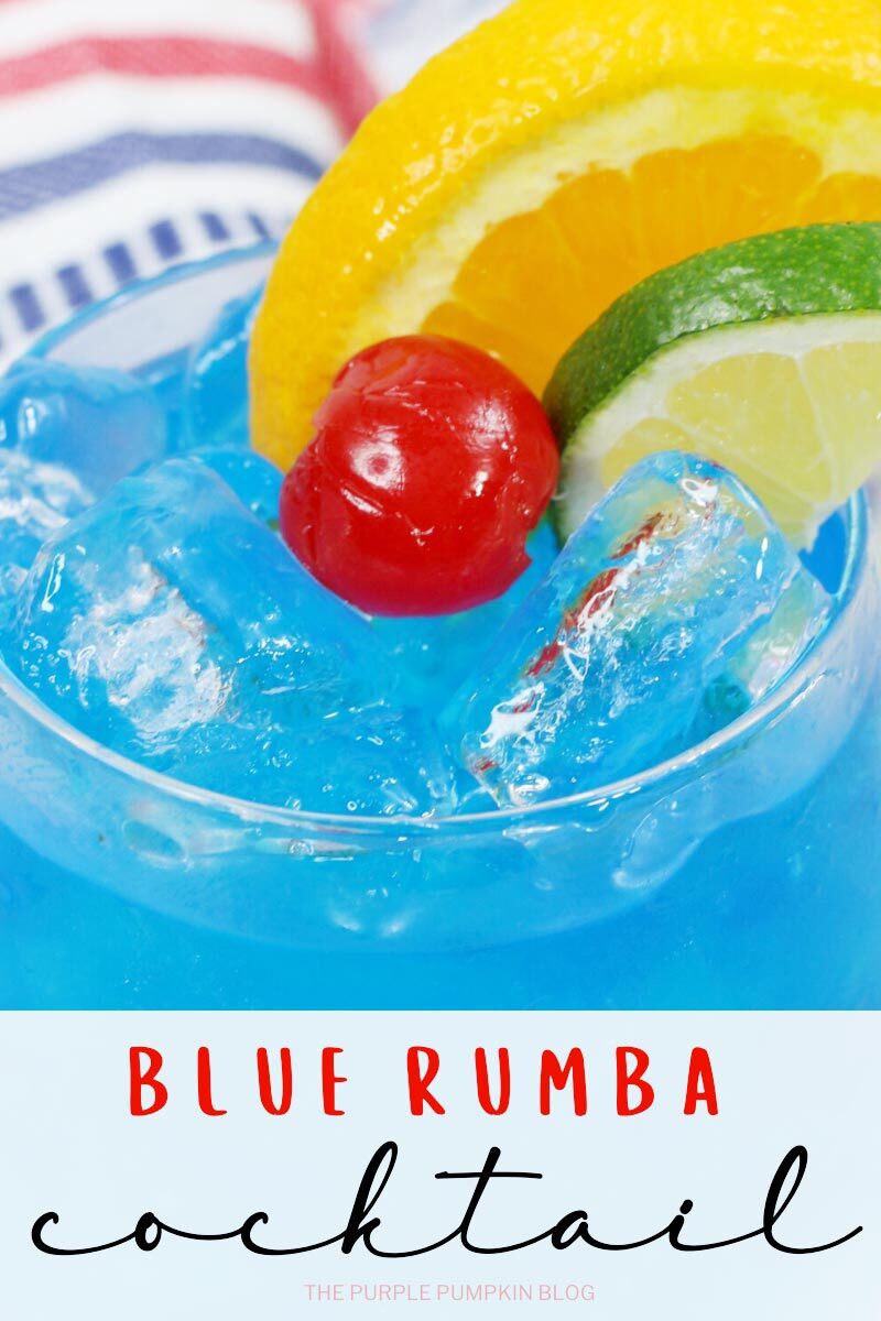 Blue Rumba Cocktail