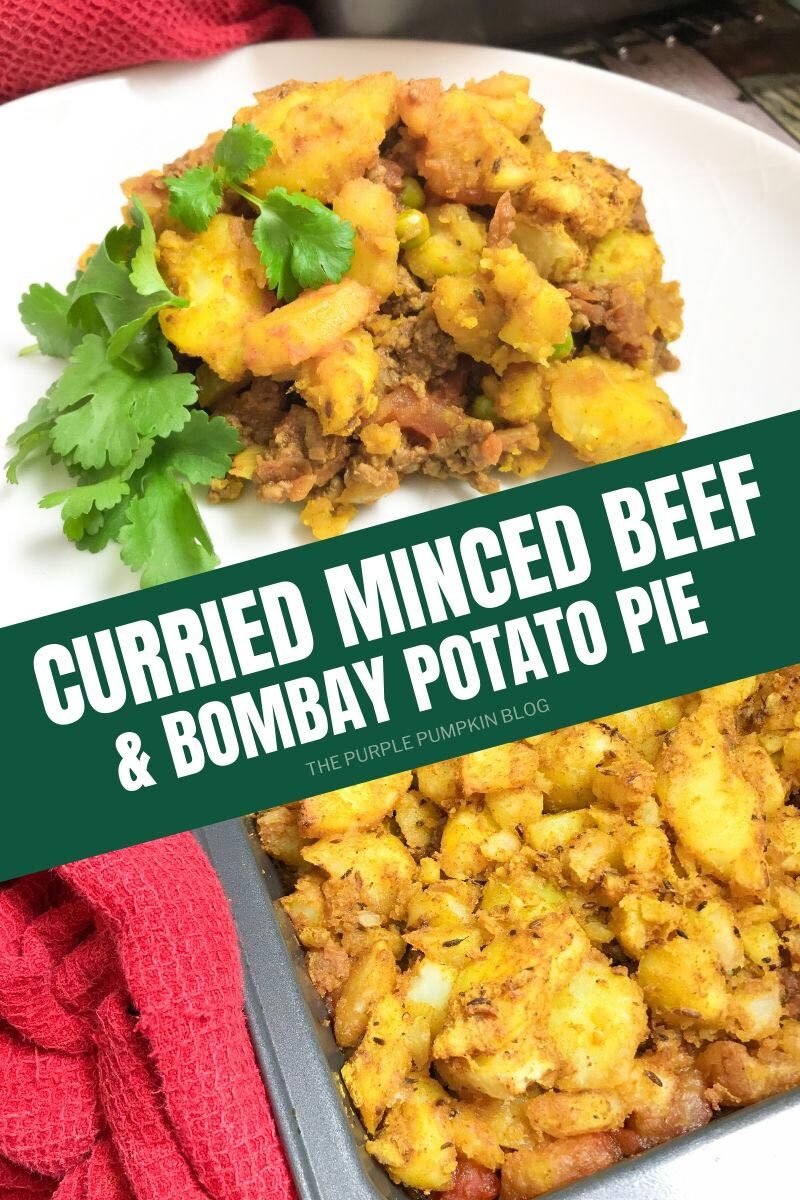 Curried Minced Beef & Bombay Potato Pie