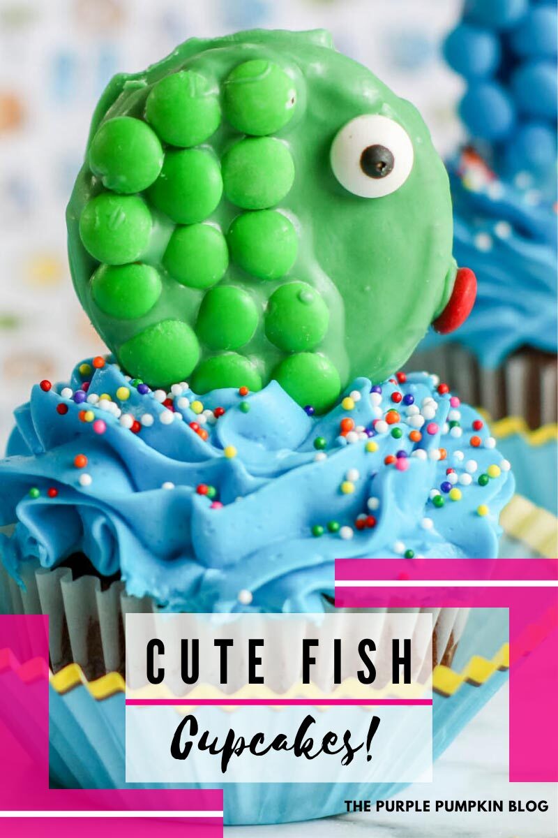 Cute Fish Cupcakes