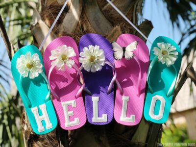 Flip Flop Hello Sign Process - Completed