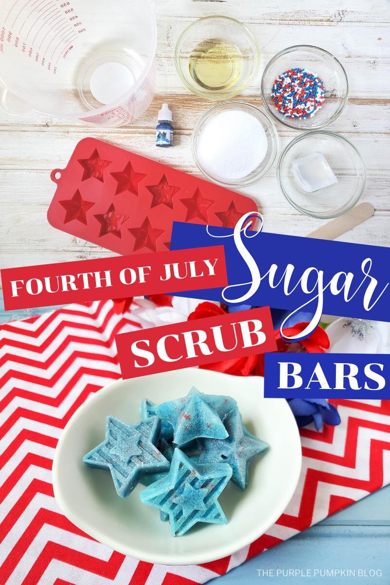 Fourth of July Sugar Scrub Bars