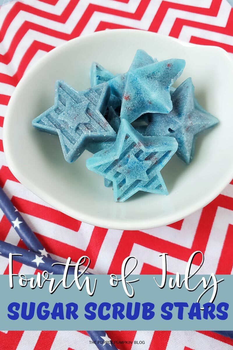 Fourth of July Sugar Scrub Stars