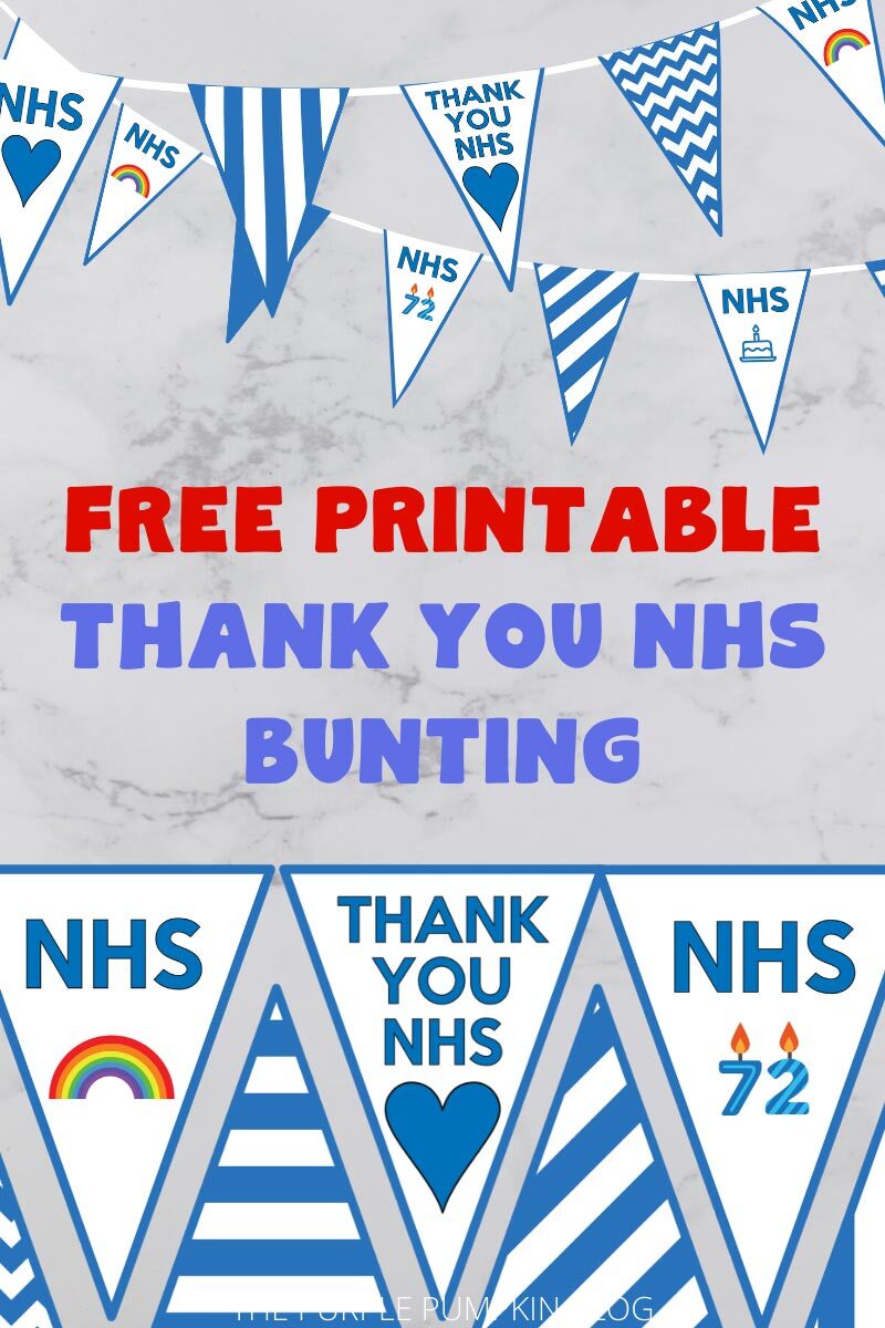Free Printable NHS Bunting