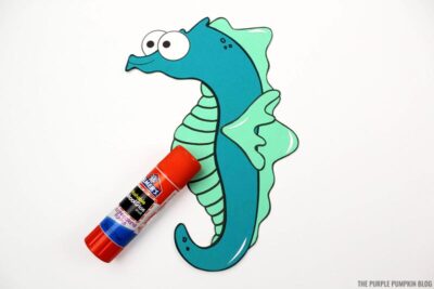 Sticking Seahorse Pieces Together