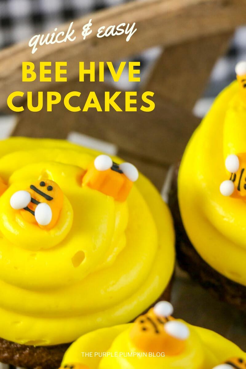 Quick & Easy Bee Hive Cupcakes