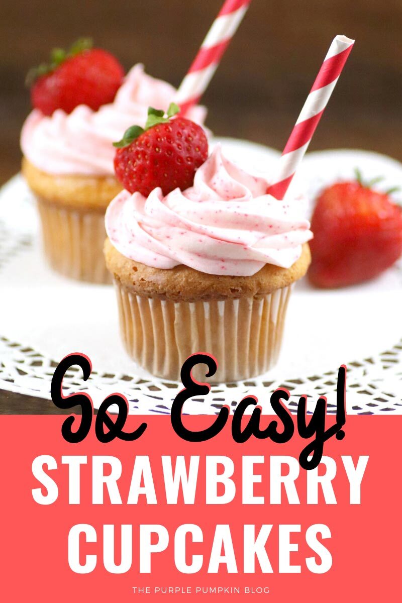 So Easy! Strawberry Cupcakes