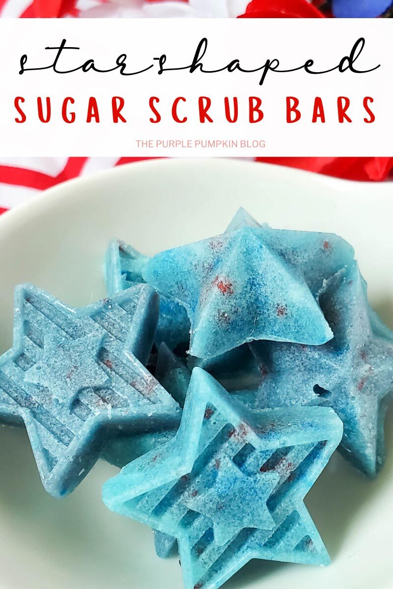Star-Shaped Sugar Scrub Bars