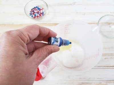 Adding soap colorant to melted Soap Base