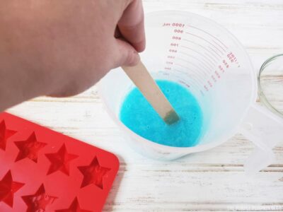 Stirring ingredients together