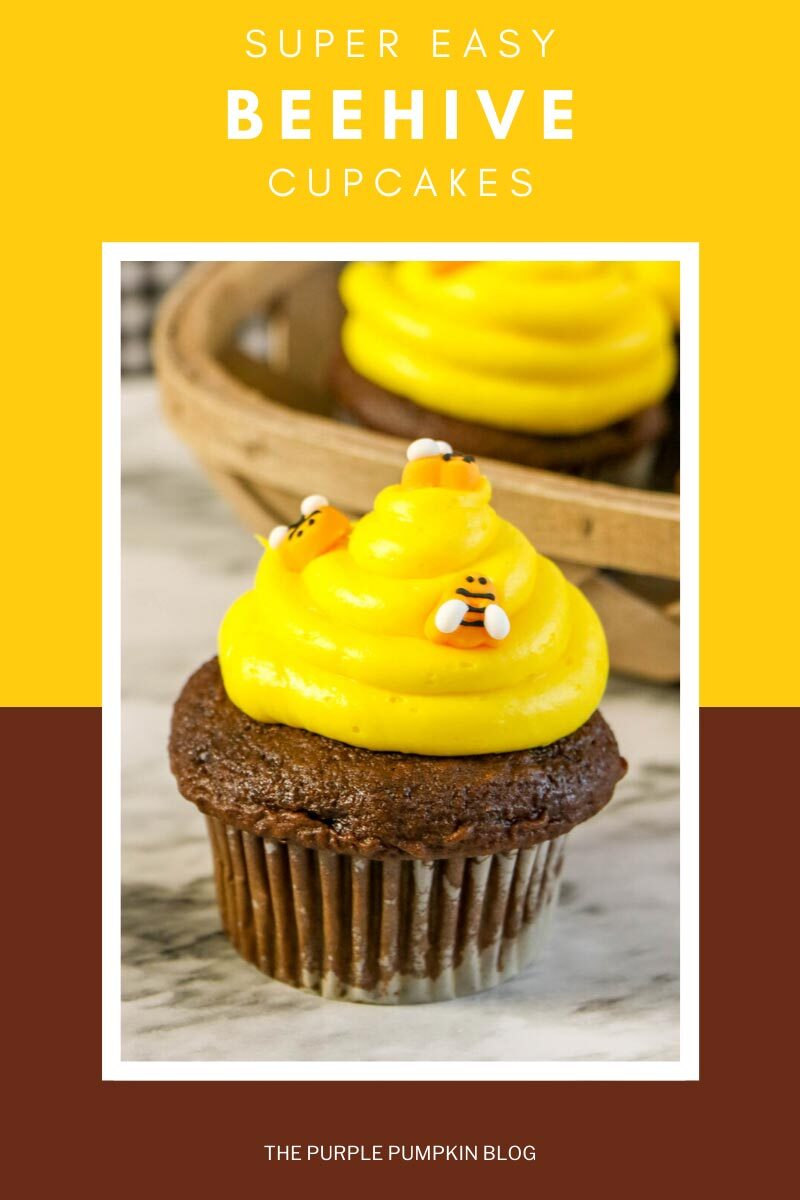 Super Easy Beehive Cupcakes