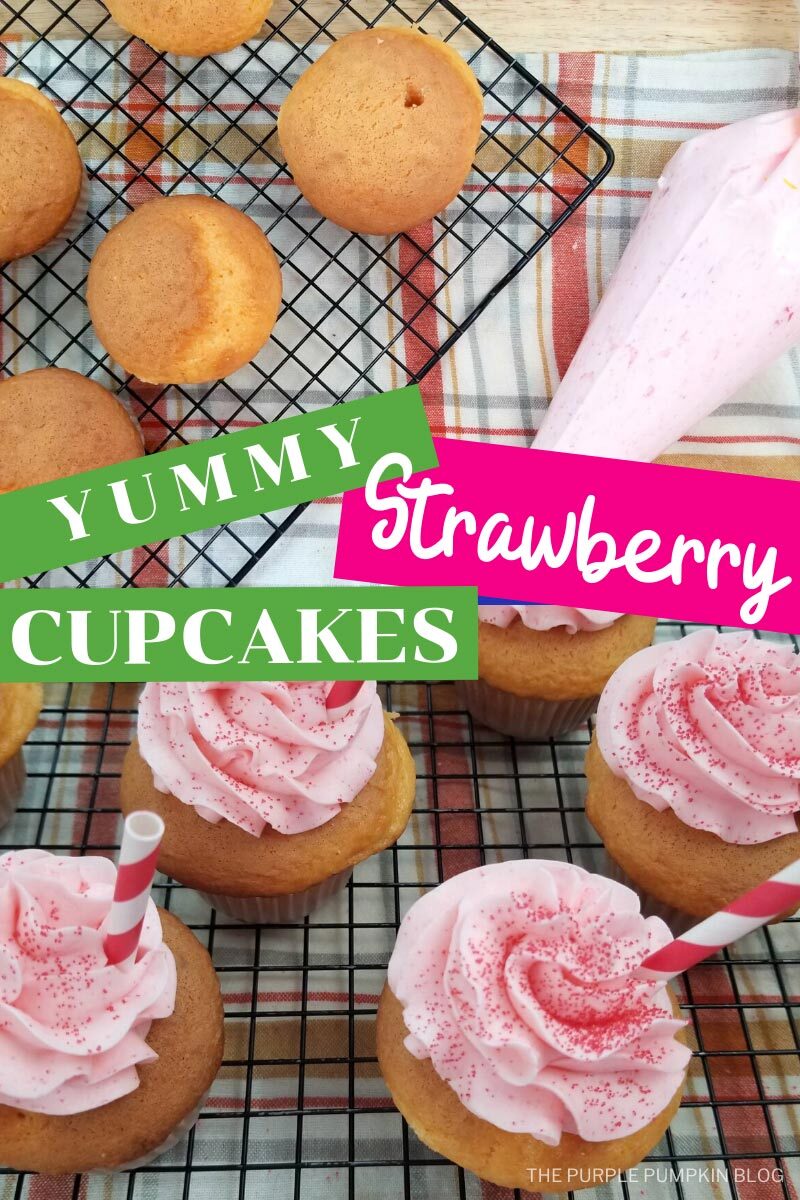 Yummy Strawberry Cupcakes