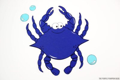 Completed paper crab