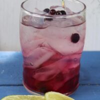 Blueberry Lime Mocktail