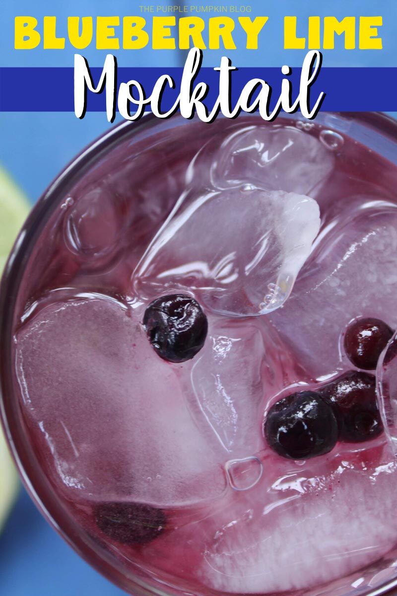 Blueberry Lime Mocktail