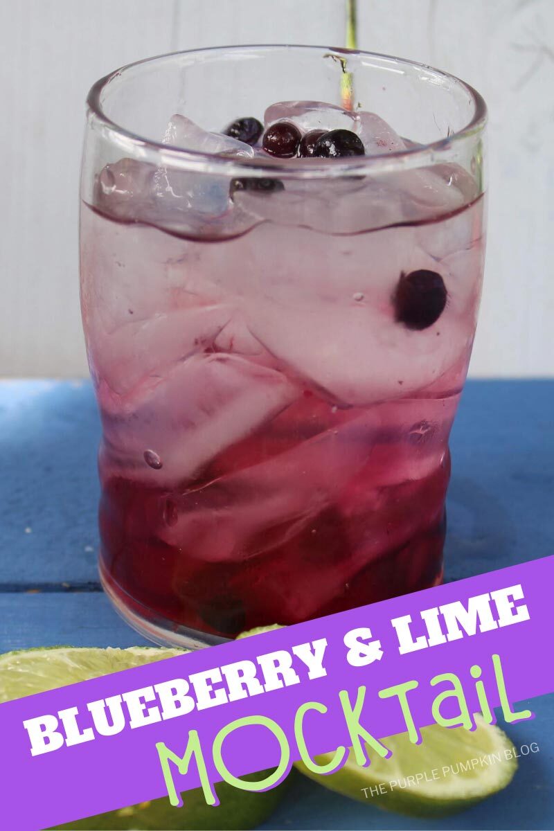 Blueberry & Lime Mocktail
