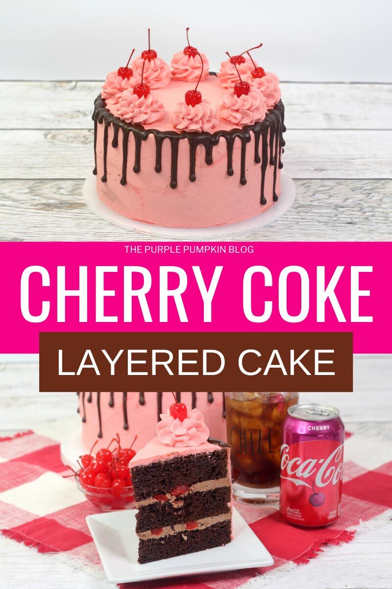 Cherry Coke Layered Cake