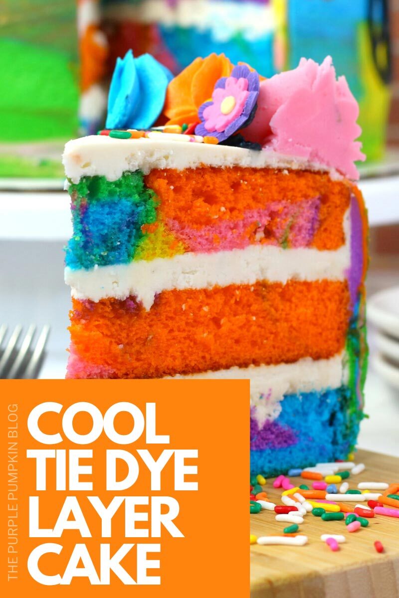 Cool Tie Dy Layer Cake