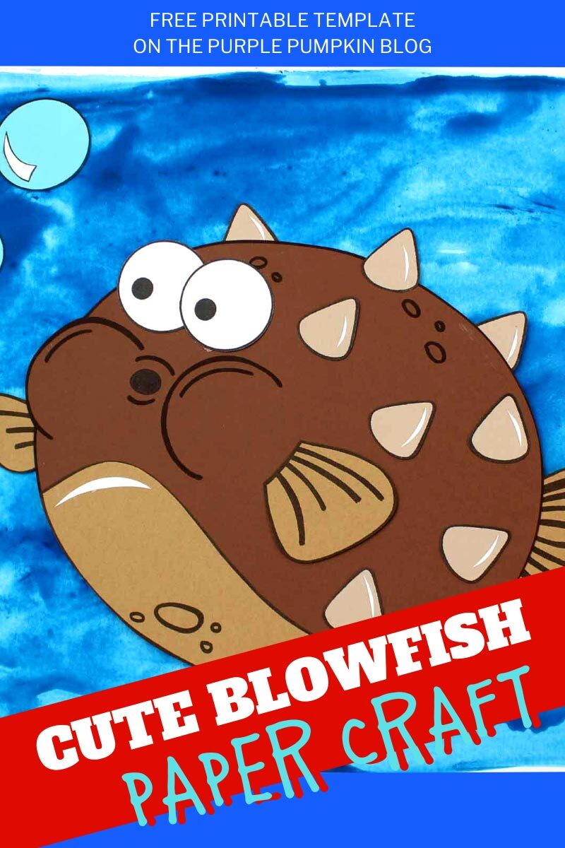 Cute Blowfish Paper Craft