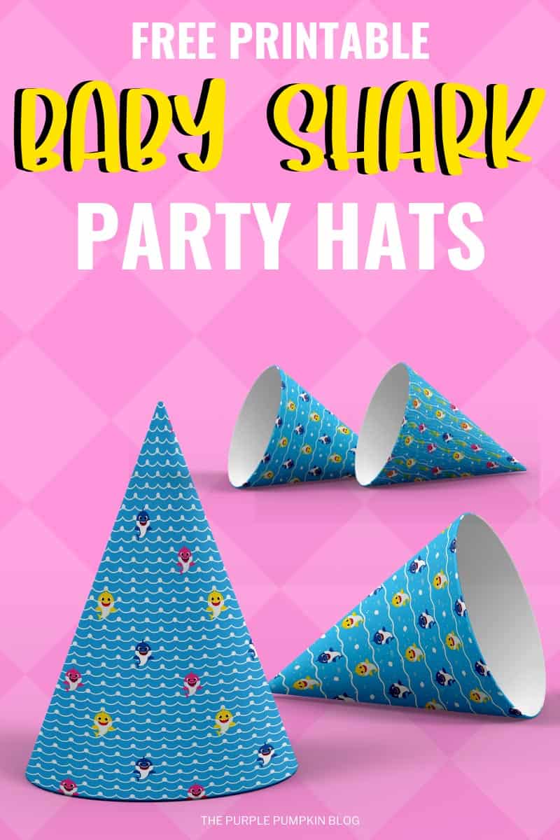 Free-Baby-Shark-Party-Hat-Printables