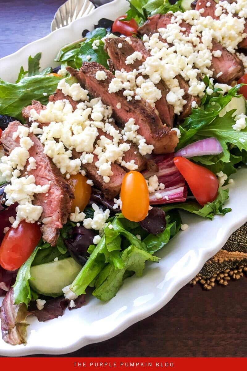 Greek Steak Salad