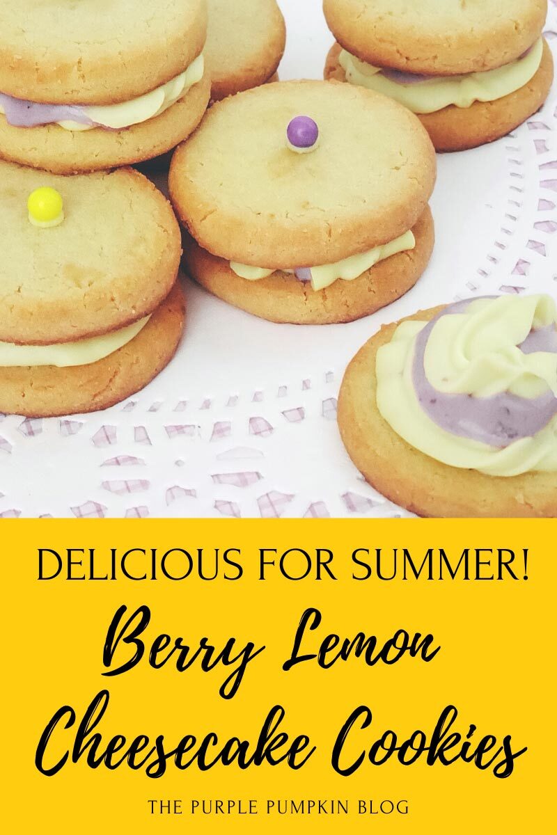 Berry Lemon Cheesecake Cookies