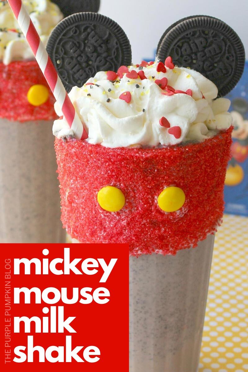 Mickey Mouse Milk Shake