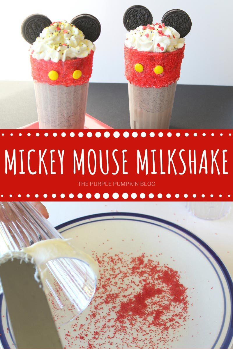 Mickey Mouse Milkshake