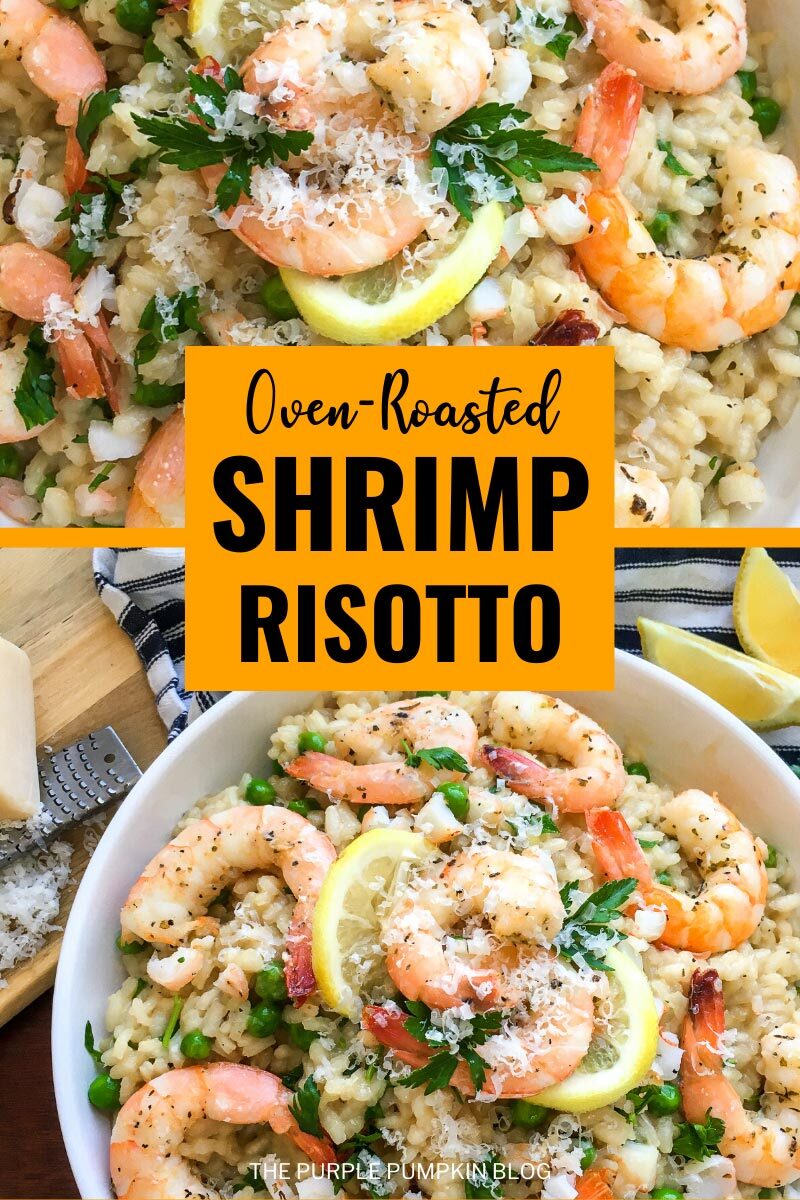 Oven-Roasted Shrimp Risotto