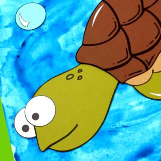 Paper Sea Turtle Craft