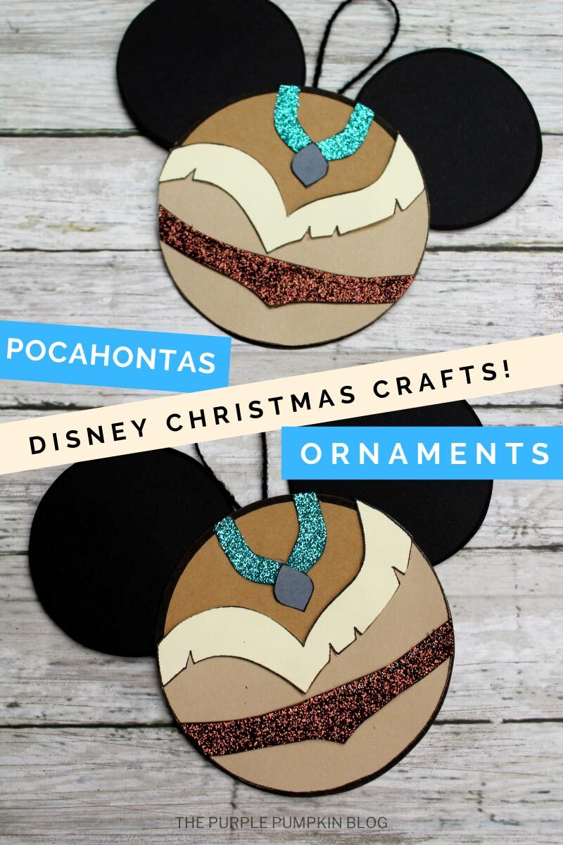 Pocahontas Disney Christmas Crafts Ornaments