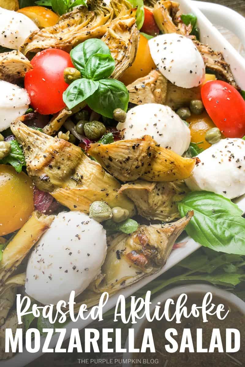 Roasted Artichoke Mozzarella Salad