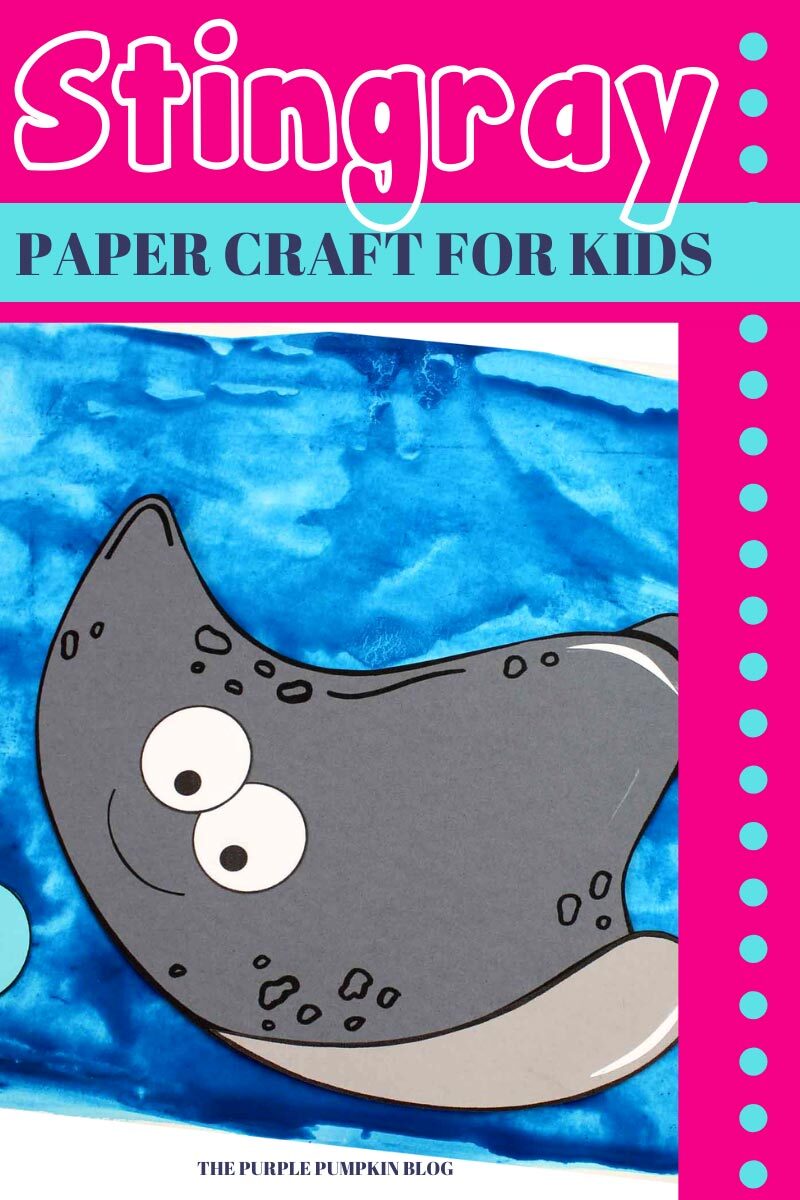 Stingray Paper Craft for Kids