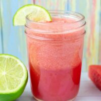 Watermelon Vodka Slush Cocktail